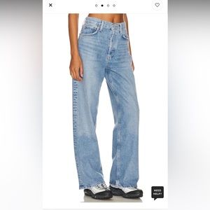 Agolde low slung baggy jeans